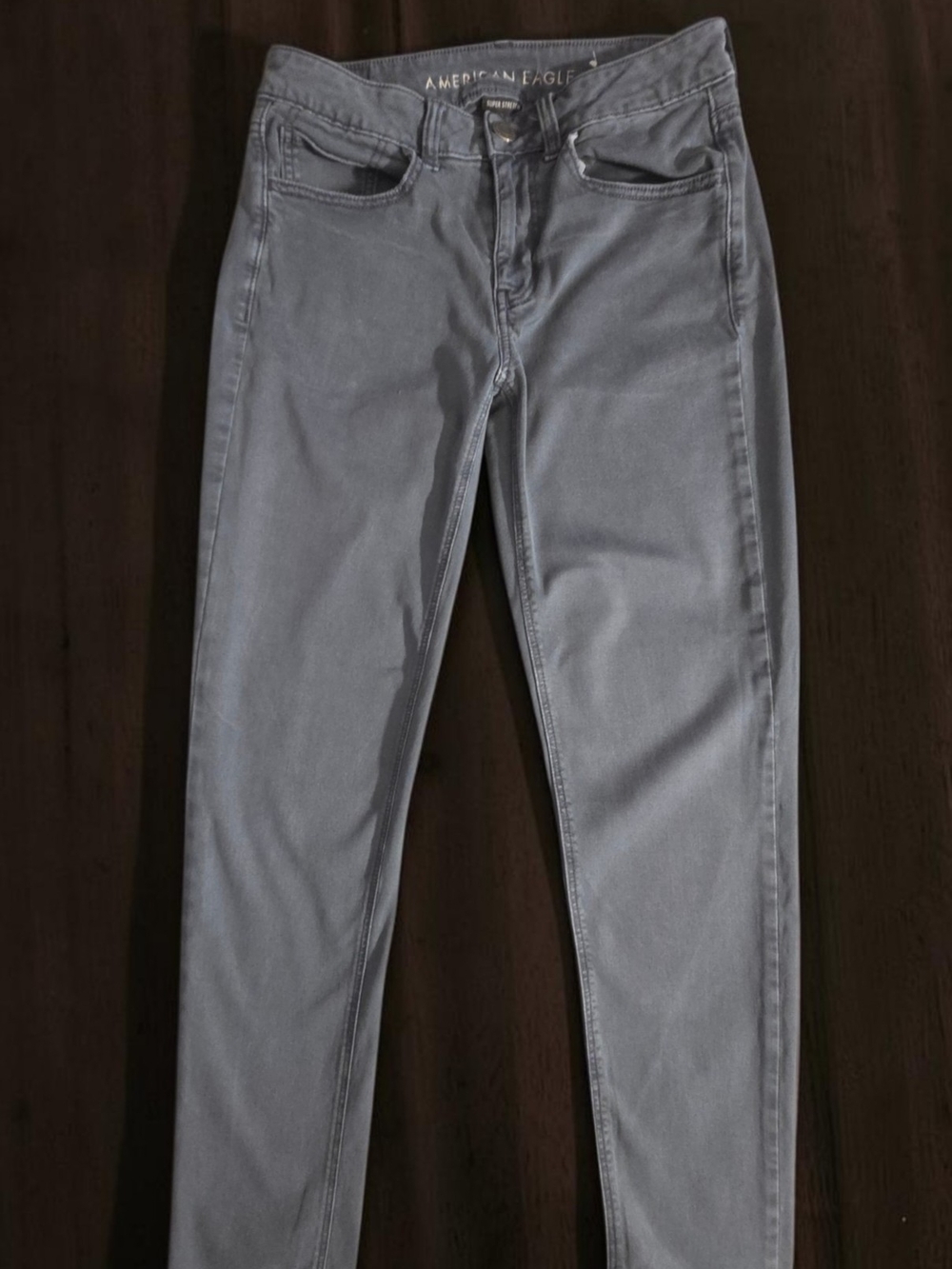 American Eagle Tomgirl Super Stretch Jeans Size 2 Long